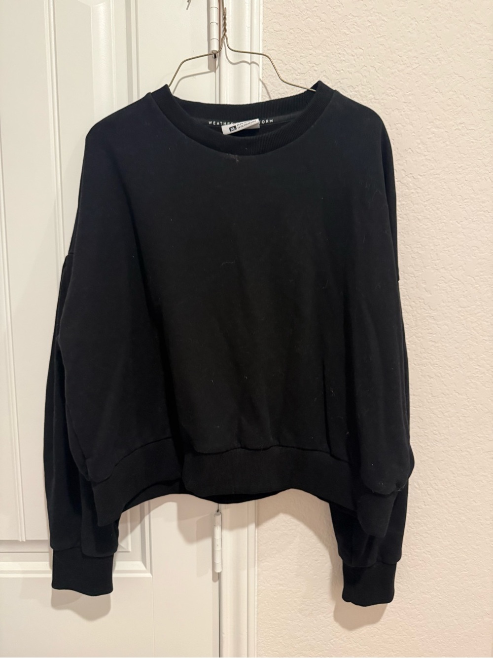 OAK Black Pullover Sweatshirt